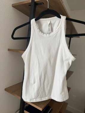 White SKIMS fitted tank